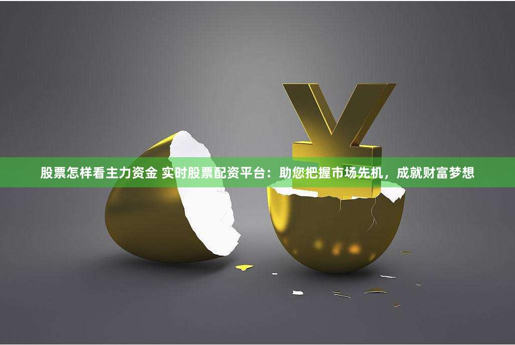 股票怎样看主力资金 实时股票配资平台：助您把握市场先机，成就财富梦想